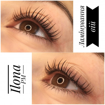 Ламінування вій