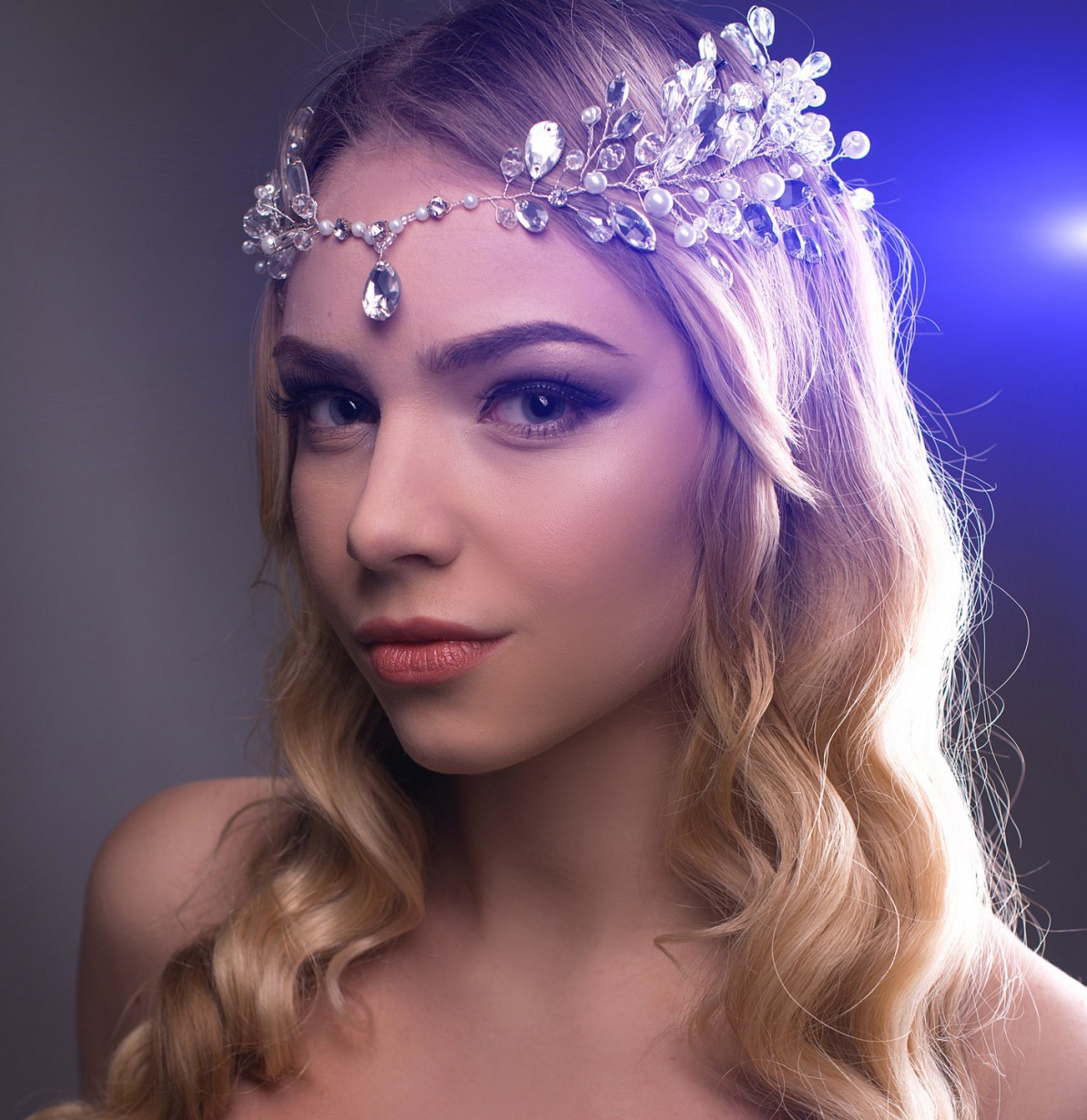 Фотосесія у студії ніжна портретна, фото - Візажист Алина Ермакова