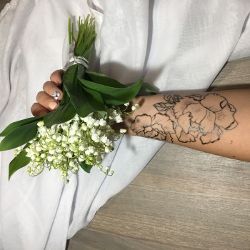 Тимчасове тату джагуа гелем
                    Тату майстер Ирина Київ