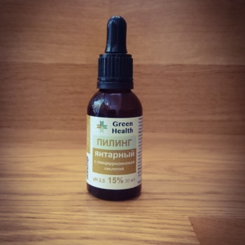 Пилинг янтарный для куперозной и кожи с розацеа (15% кислот, рН 3,5) 30 мл