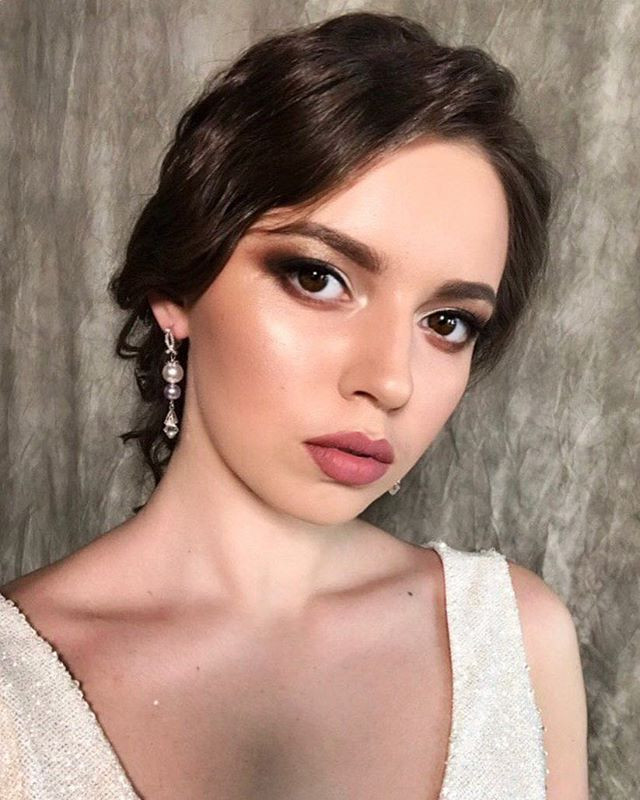 Макияж глаз вечерний красивый, фото - Студия красоты Beauty Style