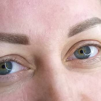 Пудрове напилення брів! Мікропіксельна техніка! 