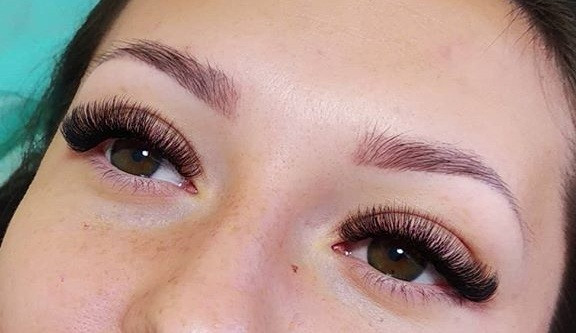 Нарощування вій нарощення 2д лисичка, фото - Студія краси Milashka Lash&Brow