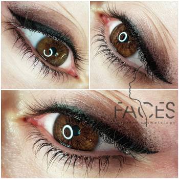 Теневая растушевка век