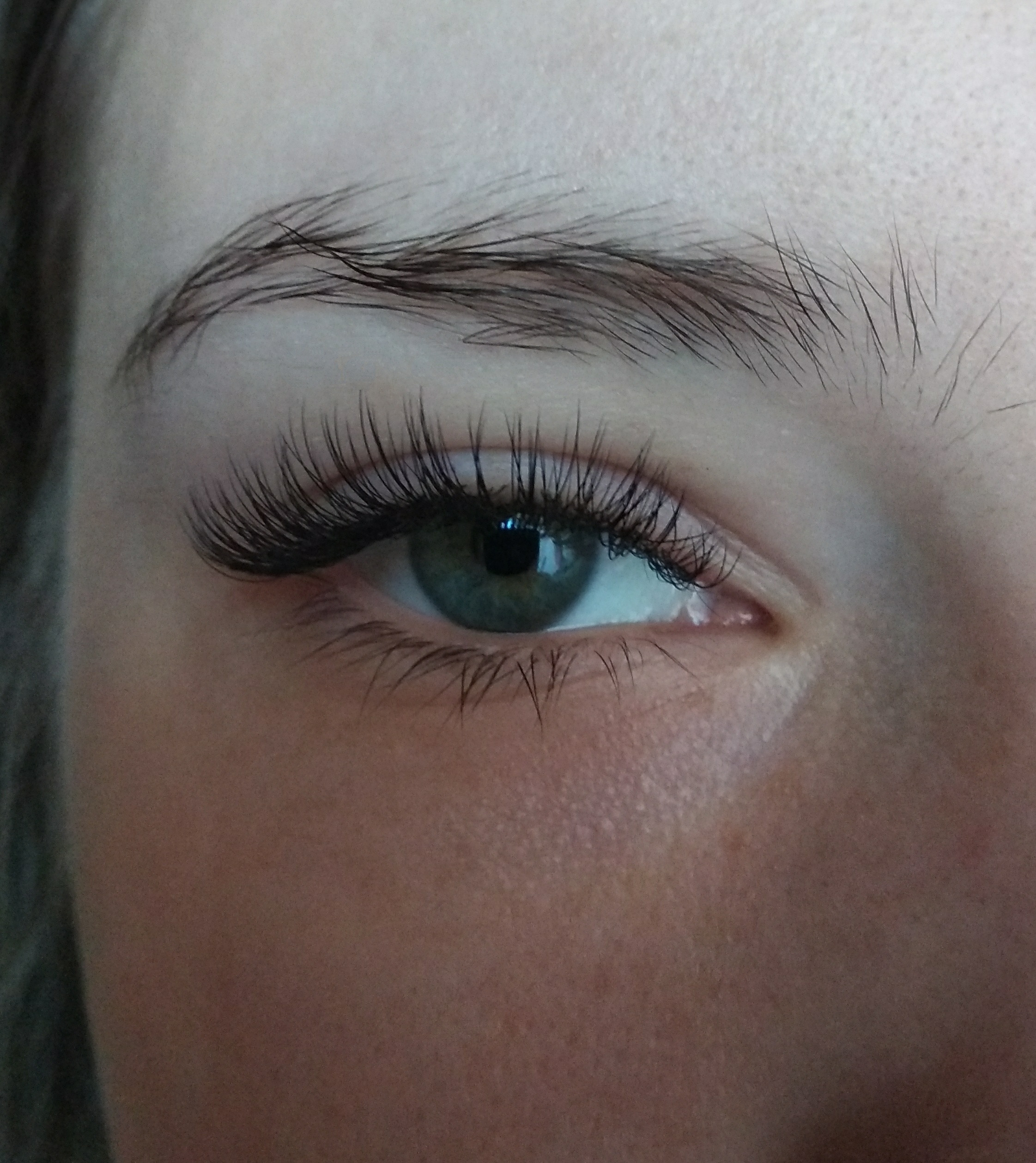 Нарощування вій нарощення 2д класика, фото - Лешмейкер Наталья