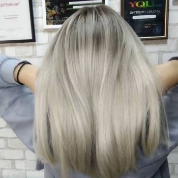 Блонд холодний платиновий, фото - Салон краси Beauty Room Mark Fashion
