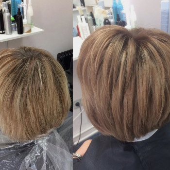 Прикореневий об'єм, Прикорневой объём
                    Парикмахер Юлия Кривой Рог