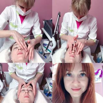 массаж лица