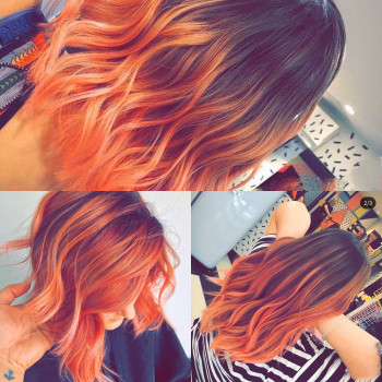 Брондирование сложное окрашивание омбре, фото -  THE ONE beauty bar