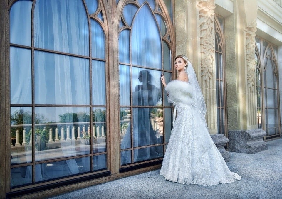 Весільна фотосесія стильна у сукні, фото - Лешмейкер Светлана Поддубняк