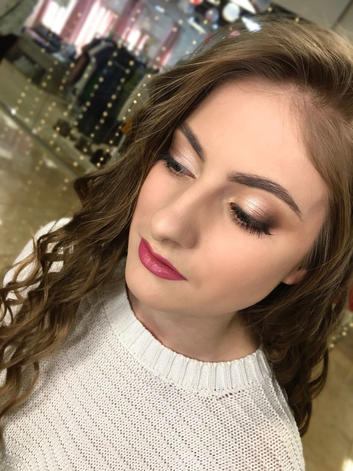 Макияж глаз красивый нежный, фото - Студия красоты MakeUp & Hair Zone