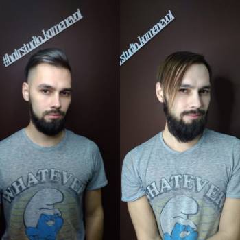 чоловіча стрижка