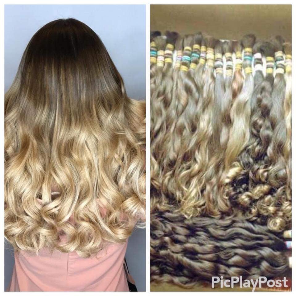 Окрашивание деграде сложное растяжка цвета, фото - Парикмахер Екатерина Сендецкая