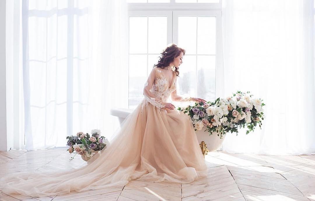 Фотосесія у студії ніжна жіночна, фото - Фотостудiя Cream Photo Studio