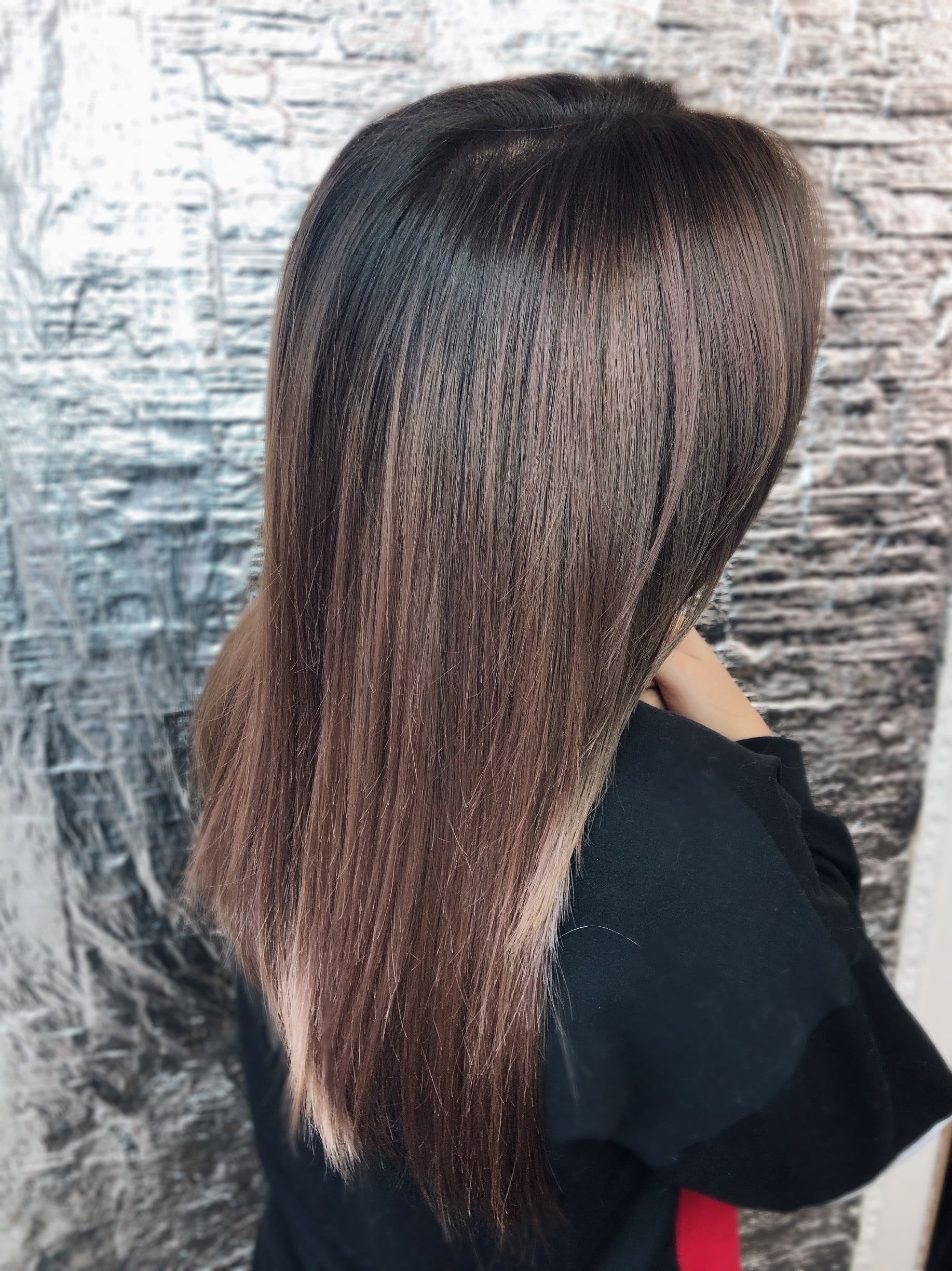 Стрижка на длинные волосы укладка волос балаяж, фото - Студия красоты TOUCH BEAUTY