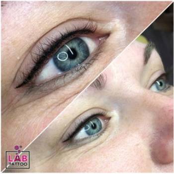 Перманентный макияж век