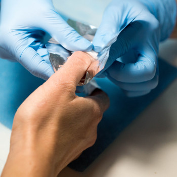 Классическое замачивание жидкостью