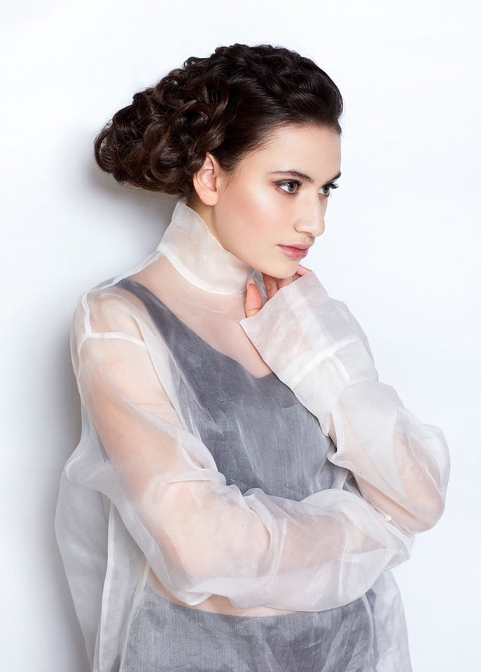 Вечерняя укладка и макияж от Вики Писаренко, фото - Студія краси Bellmar Beauty Space