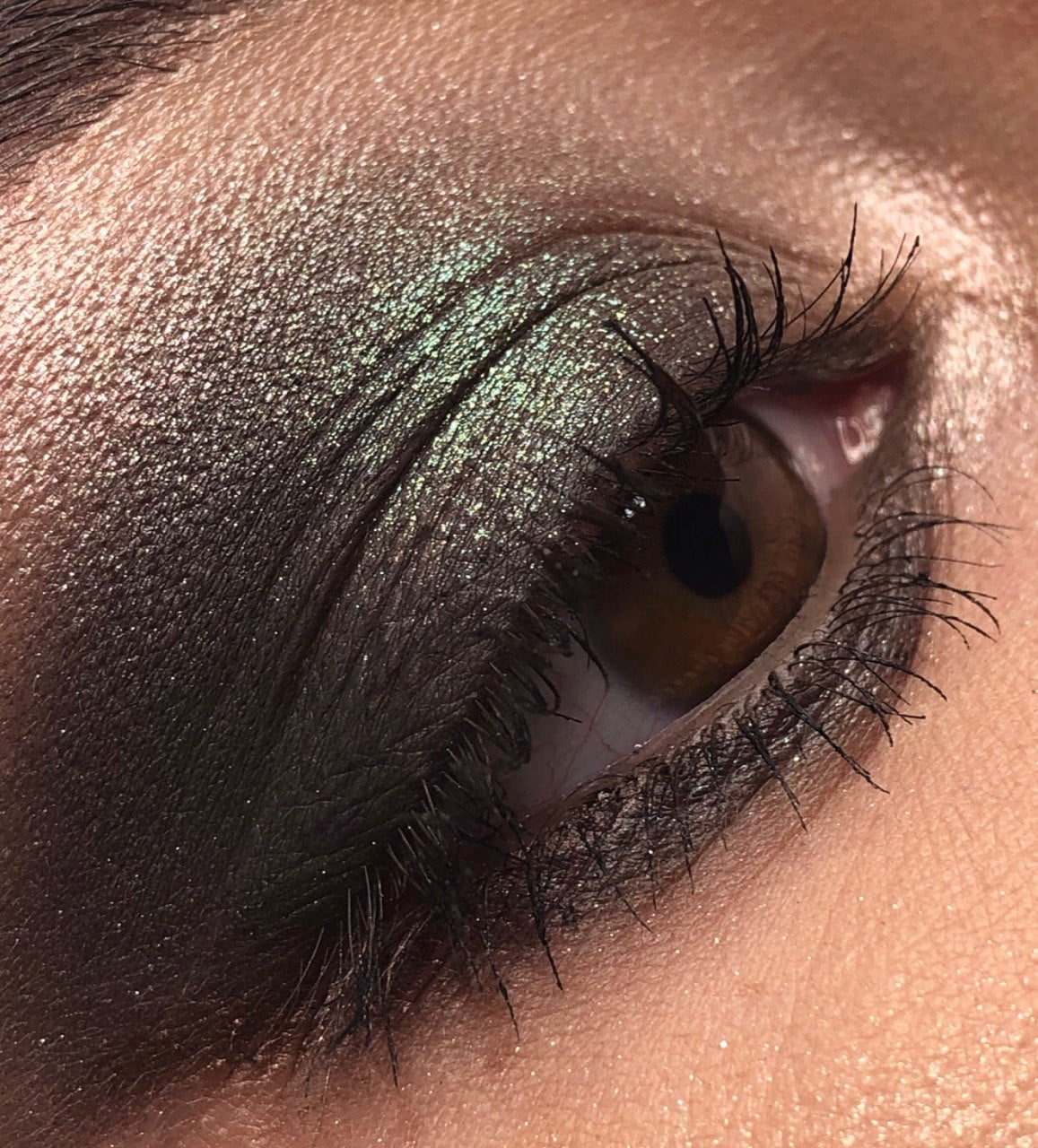 Цветной smokey eyes, фото - Визажист Ксения Махиня