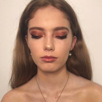 сияющая кожа + вечерний макияж