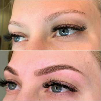 Оформление и окрашивание бровей