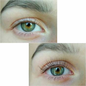 Ламинирование +ботокс ресниц