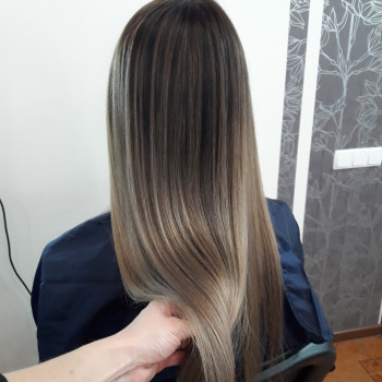 Брондирование складне фарбування балаяж, фото - Перукар-колорист Юлия Кучерявая