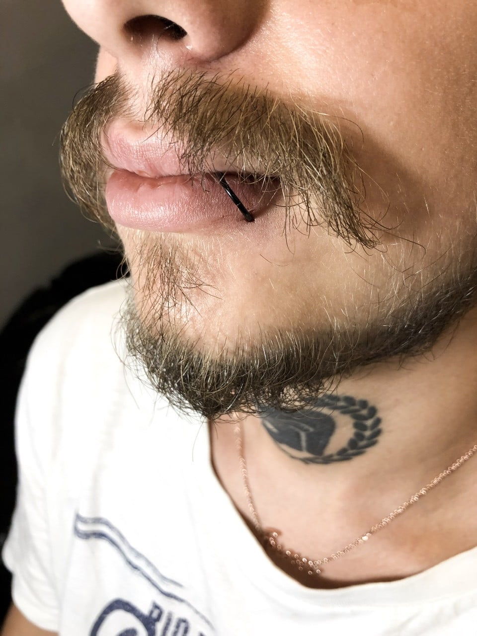 Пирсинг губ эшли, фото - Тату салон Tesla Tattoo