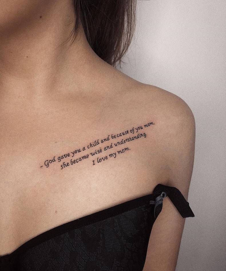 Женские черно-белые мама, фото -  Grape Tattoo