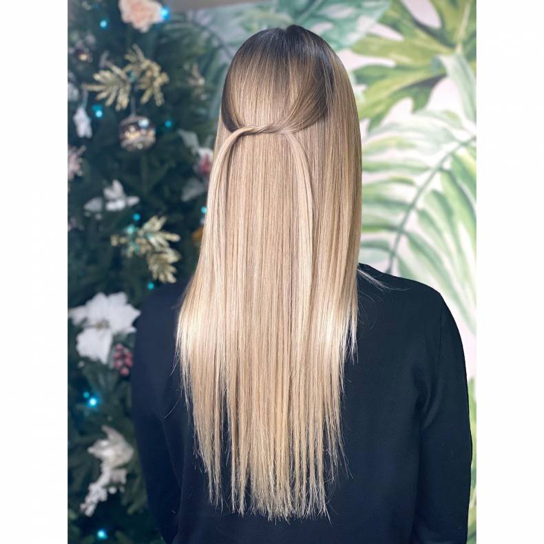 Стрижка на длинные волосы женская укладка волос, фото - Студия красоты Hair Club