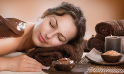 Шоколадно-оливковая маска СПА-салон Дюковские бани Одеса