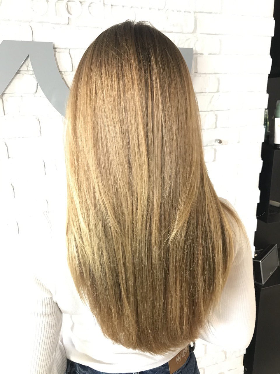 Волосы после услуги, фото -  HIVE Beauty Production