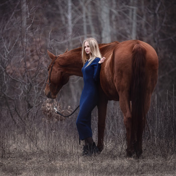 фотосессия с лошадью