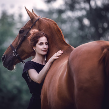 фотосессия с лошадью