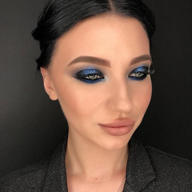Макияж глаз вечерний смоки айс, фото -  Make Beauty Studio