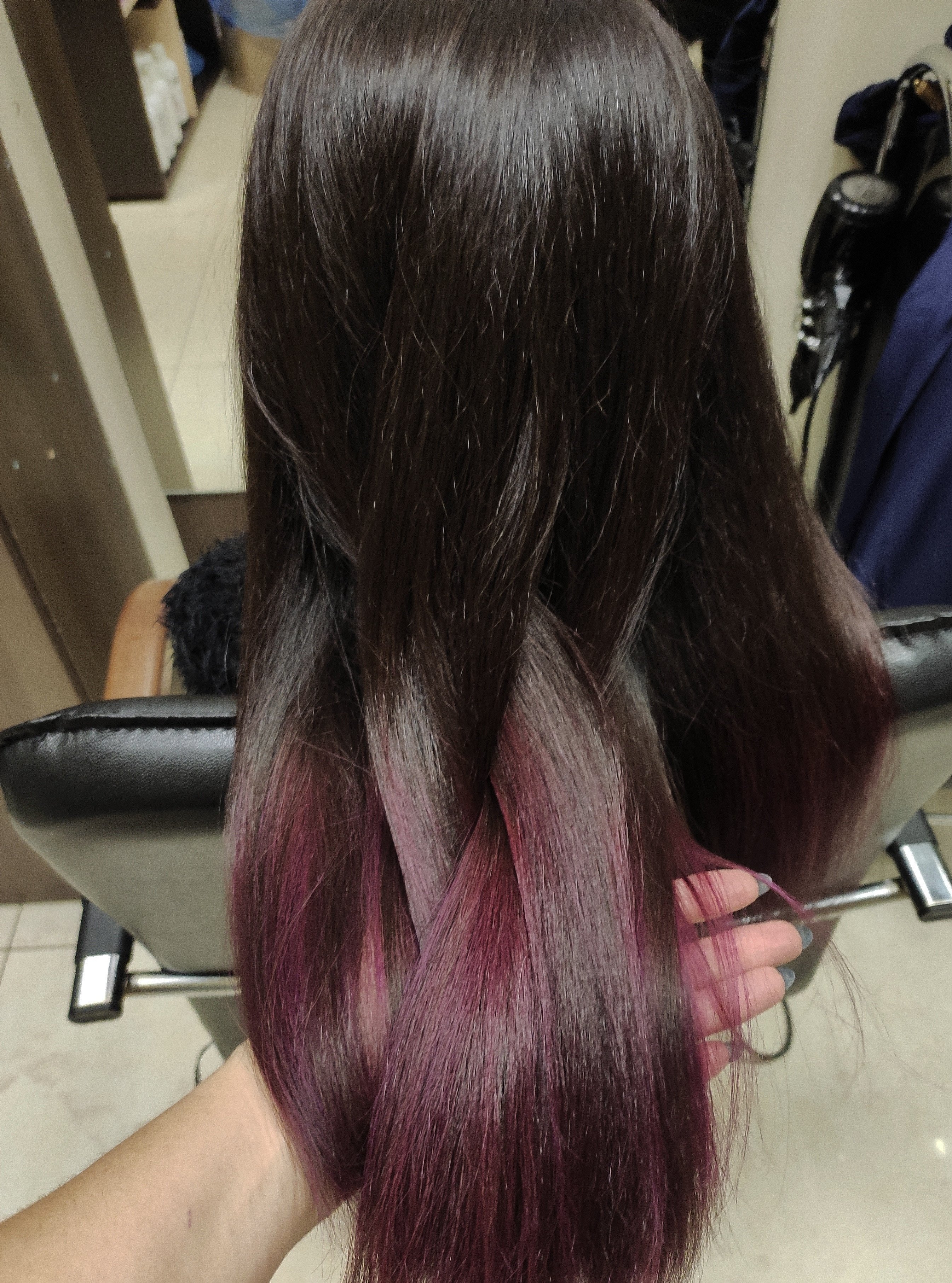 Окрашивание сомбре сложное омбре, фото - Парикмахер-колорист Алла Домбровская