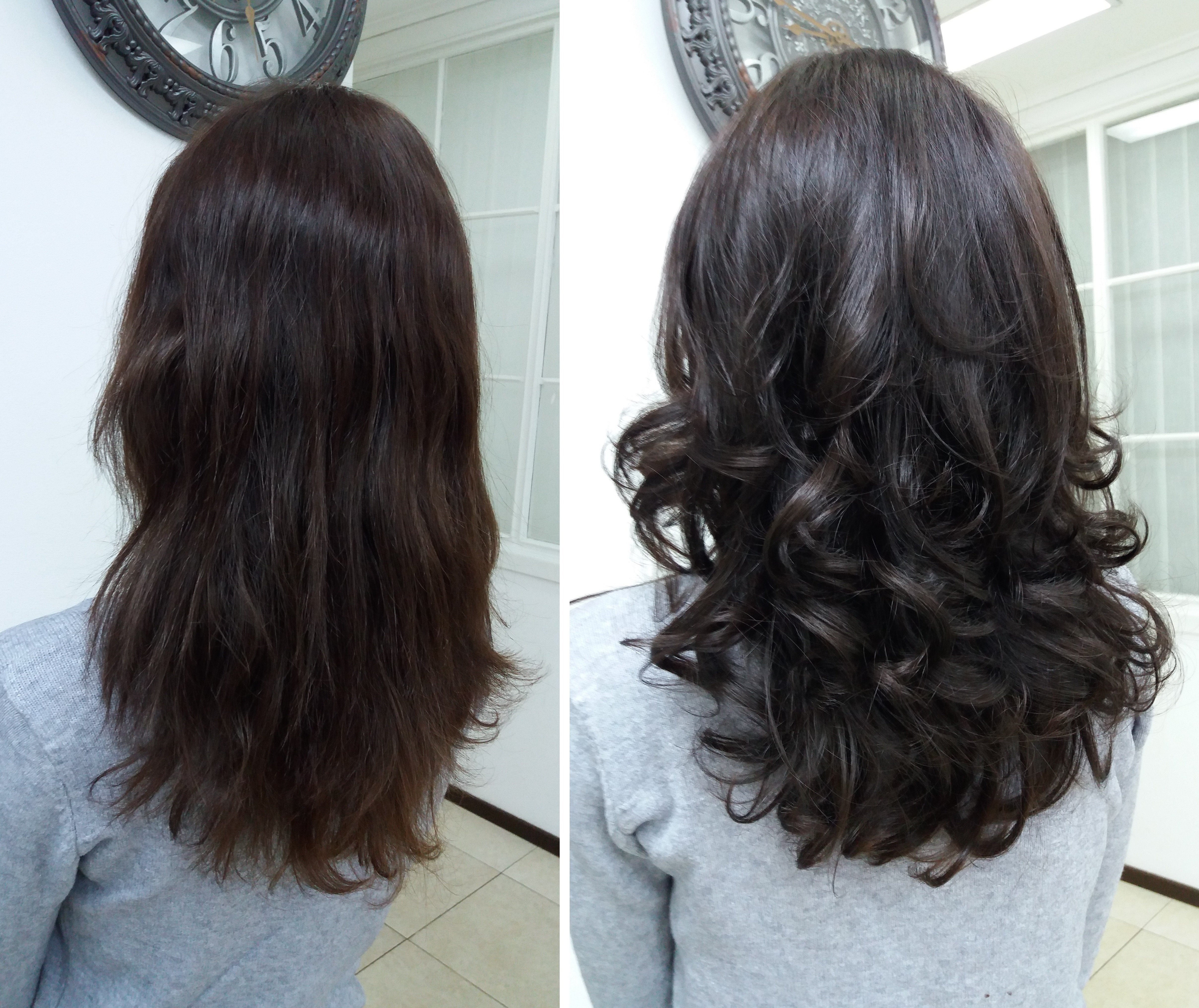 Цвет волос брюнет черные волосы темный, фото - Парикмахер Вячеслав Бондаренко