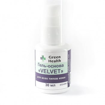 Гель-основа «Velvet» для всех типов кожи 30 мл