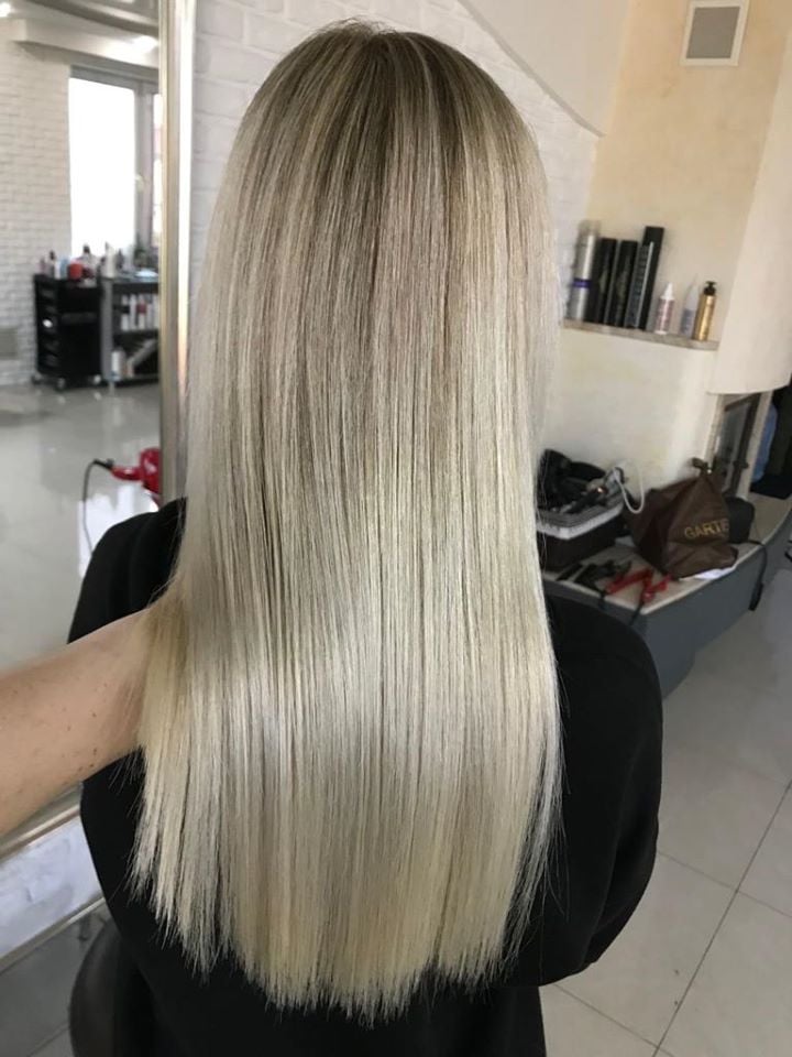 Стрижка на длинные волосы укладка волос, фото -  Aroma Spa