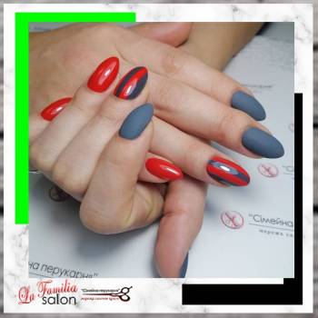 Сделать красивый дизайн маникюр Бровары салон красоты