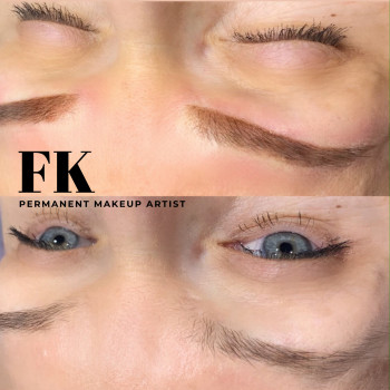 Татуаж брів, фото - Студія татуажу FK permanent