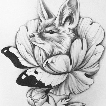 Розробка ескізу
                    Тату майстер Олеся Кукуніна Львів