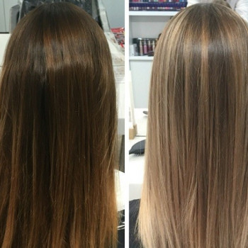 Мелирование вуальное мелкое, фото -  Артур Хильчевский