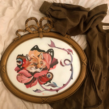 Розробка ескізу
                    Тату майстер Олеся Кукуніна Львів