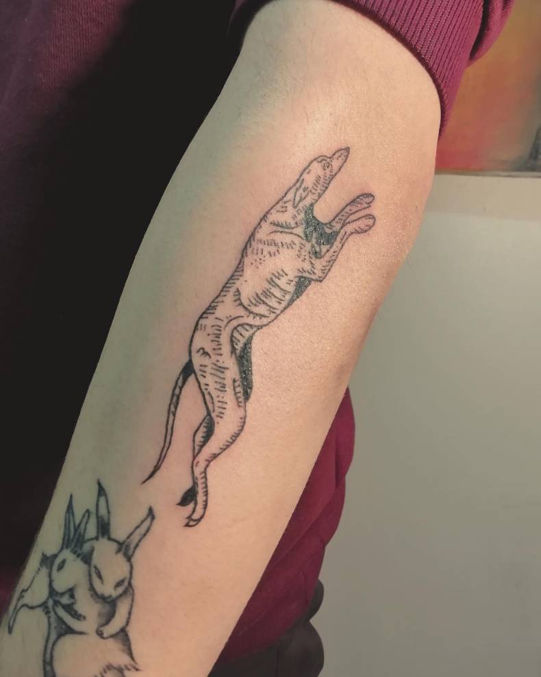 Для хлопців на передпліччі чорно-білі, фото - Студія татужу Elf Tattoo