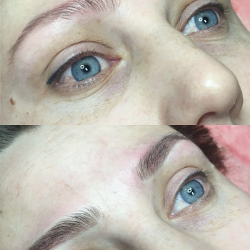 Пудровое напыление бровей, татуаж бровей, перманентный макияж
                    Мастер перманентного макияжа Татьяна Киев