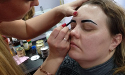 Окрашивание бровей хной Косметолог Екатерина Лысенко Харьков