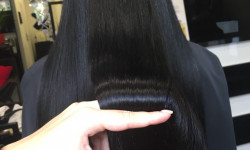 Кератинове вирівнювання волосся Brazilian Blowout Салон краси Wizard Київ