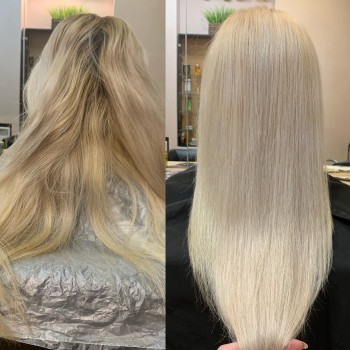 Окрашивание блонд
                    Салон красоты B.ROOM Одесса