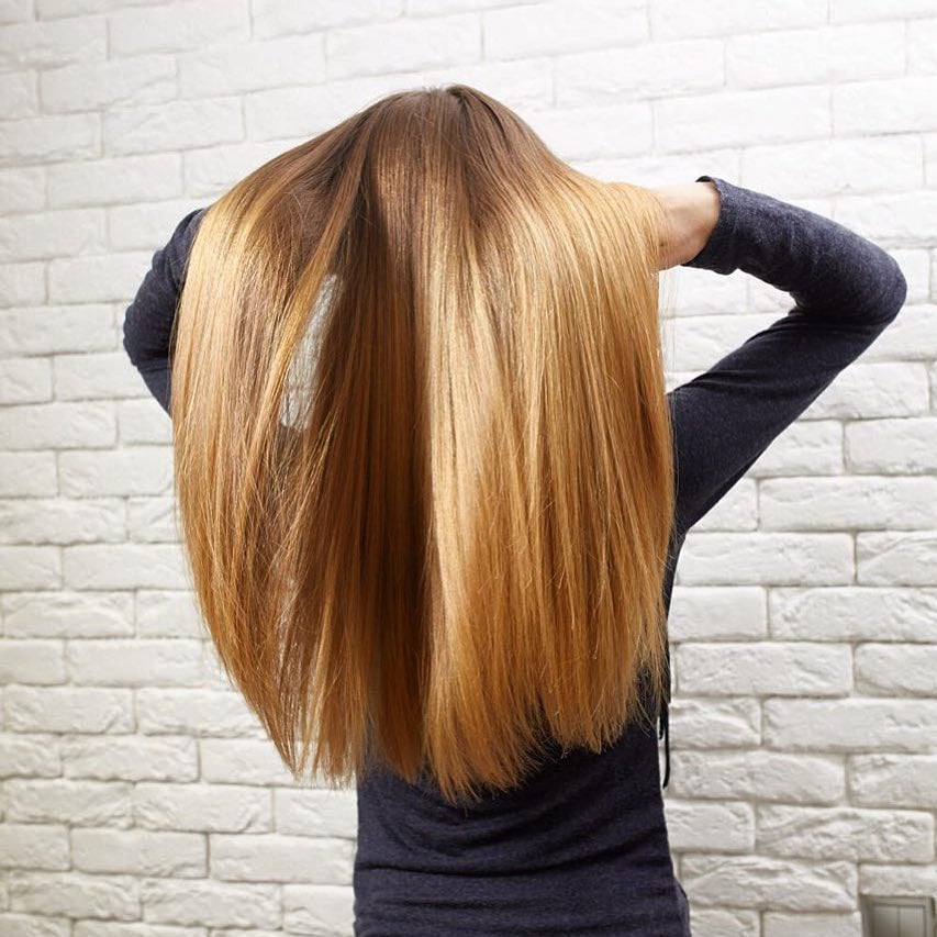 Колорування блонд медовий, фото -  VG Art Studio